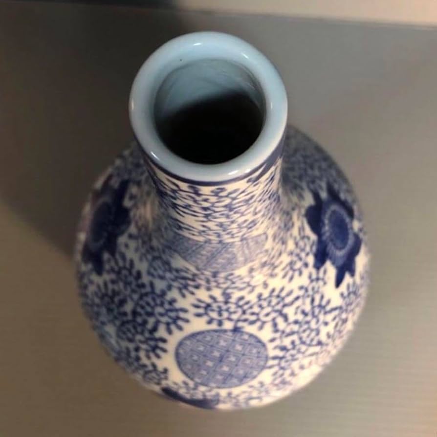 蛸唐草 古伊万里 壺 アンティーク 骨董品 古伊万里 染付 蛸唐草 壺 - 生活骨董と古布のアンティーク